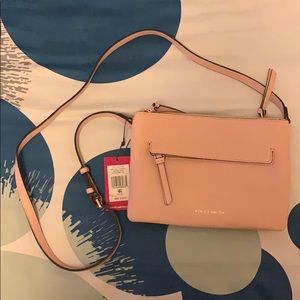 NWT VINCE CAMUTO Gally leather crossbody bag